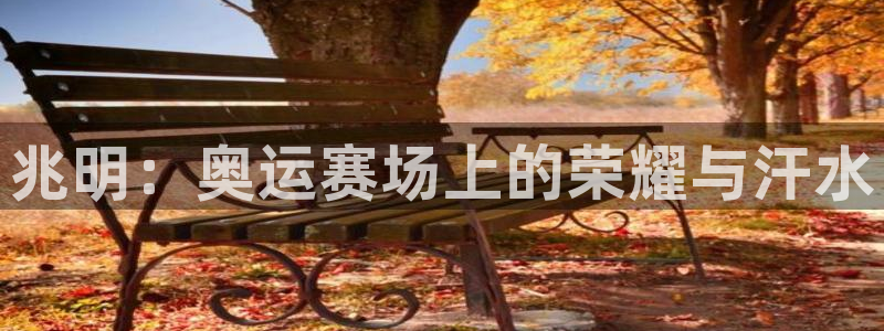 3377体育官网下载平台注册：兆明：奥运赛场上的荣耀