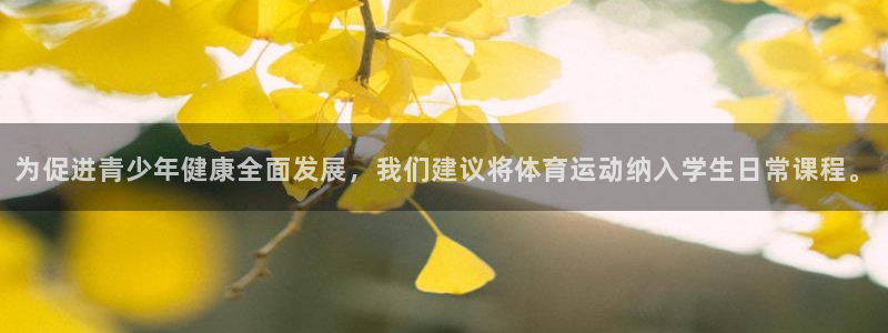 3377体育官方正版app集团简介：为促进青少年健康