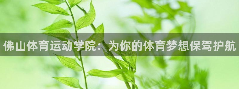 3377体育官网下载招商电话地址查询:佛山体育运动学院:为你